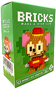 Конструктор - Bricks. Timothy Mouse, 154 детали