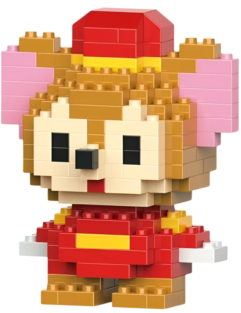 Конструктор - Bricks. Timothy Mouse, 154 детали