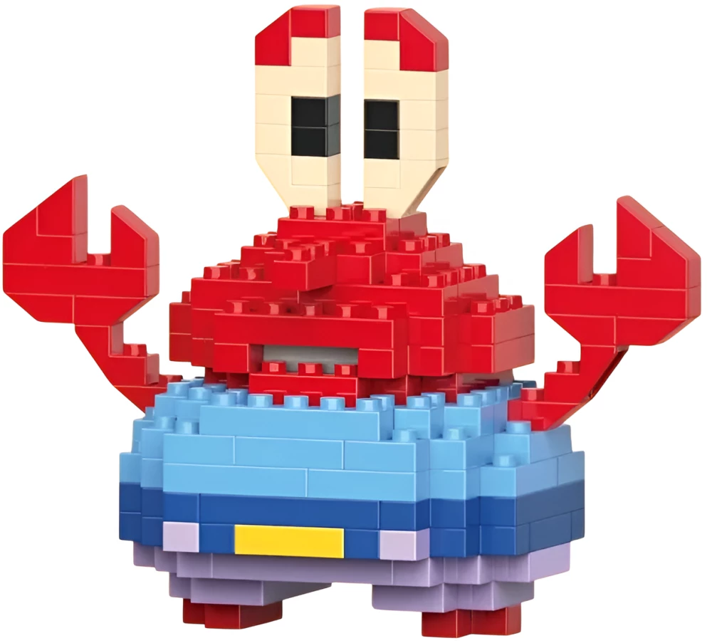 Конструктор - Bricks. Мистер Крабс, 172 детали