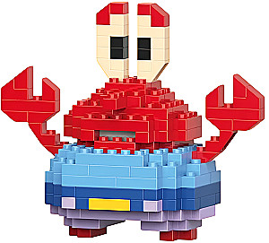 Constructor - Bricks. Mr. Krabs, 172 pieces