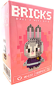 Constructor - Bricks. Bunny, 189 pieces