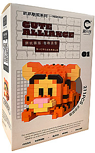 Konstruktorek - Cute Alliance. Tygrys, 211 części