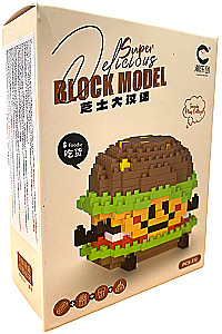 Конструктор - Super Delicious. Бургер, 312 деталей