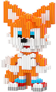 Konstruktor - Xinz. Lisek Tails, 601 element