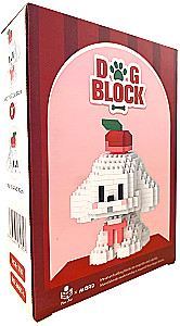 Konstruktor - Lechuan. Biały piesek, 376 elementów