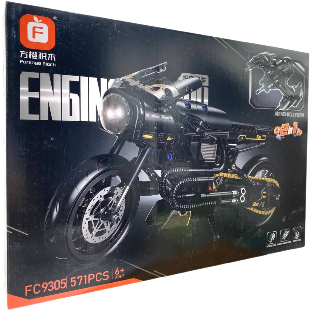 Konstruktor - Engine-morph. Mootorratas, 571 detail