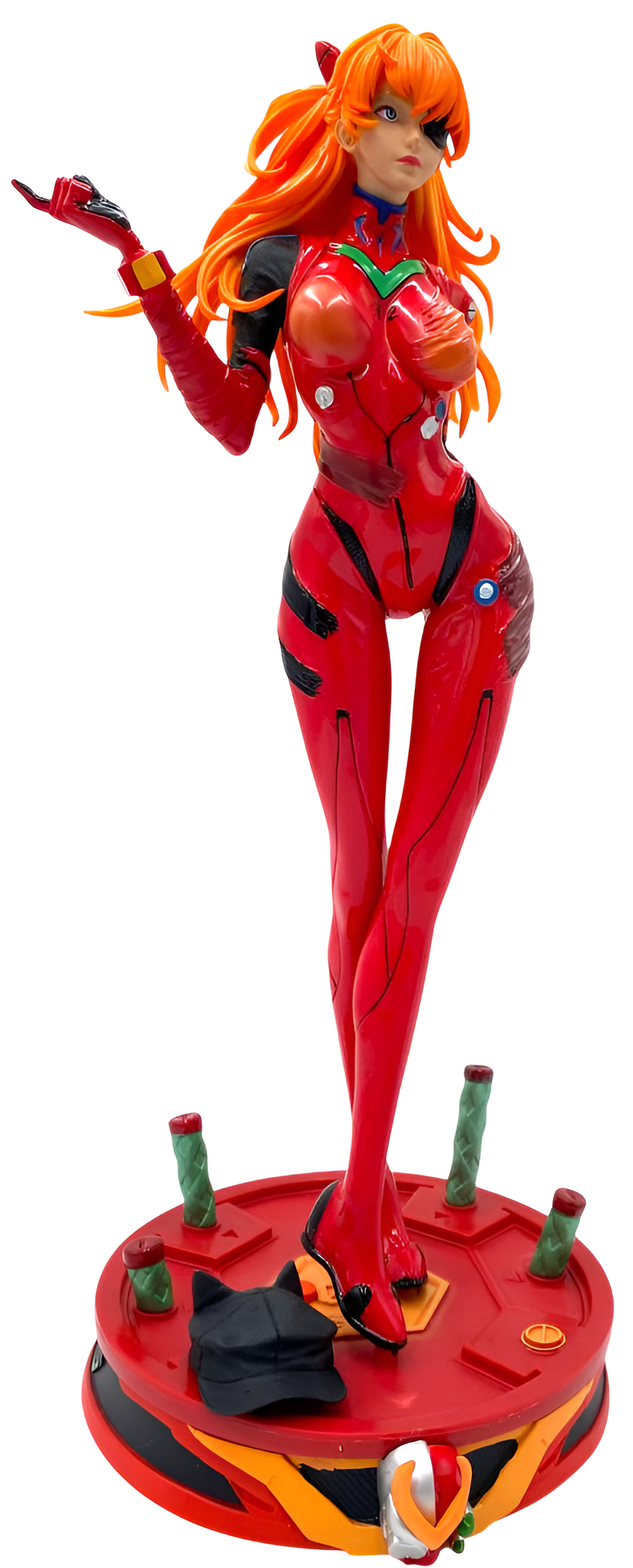 Figurīna - Asuka Langley Soryu, sarkana, 46.5cm