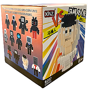 Konstruktor - Xinz, Człowiek toalety, 570 elementów