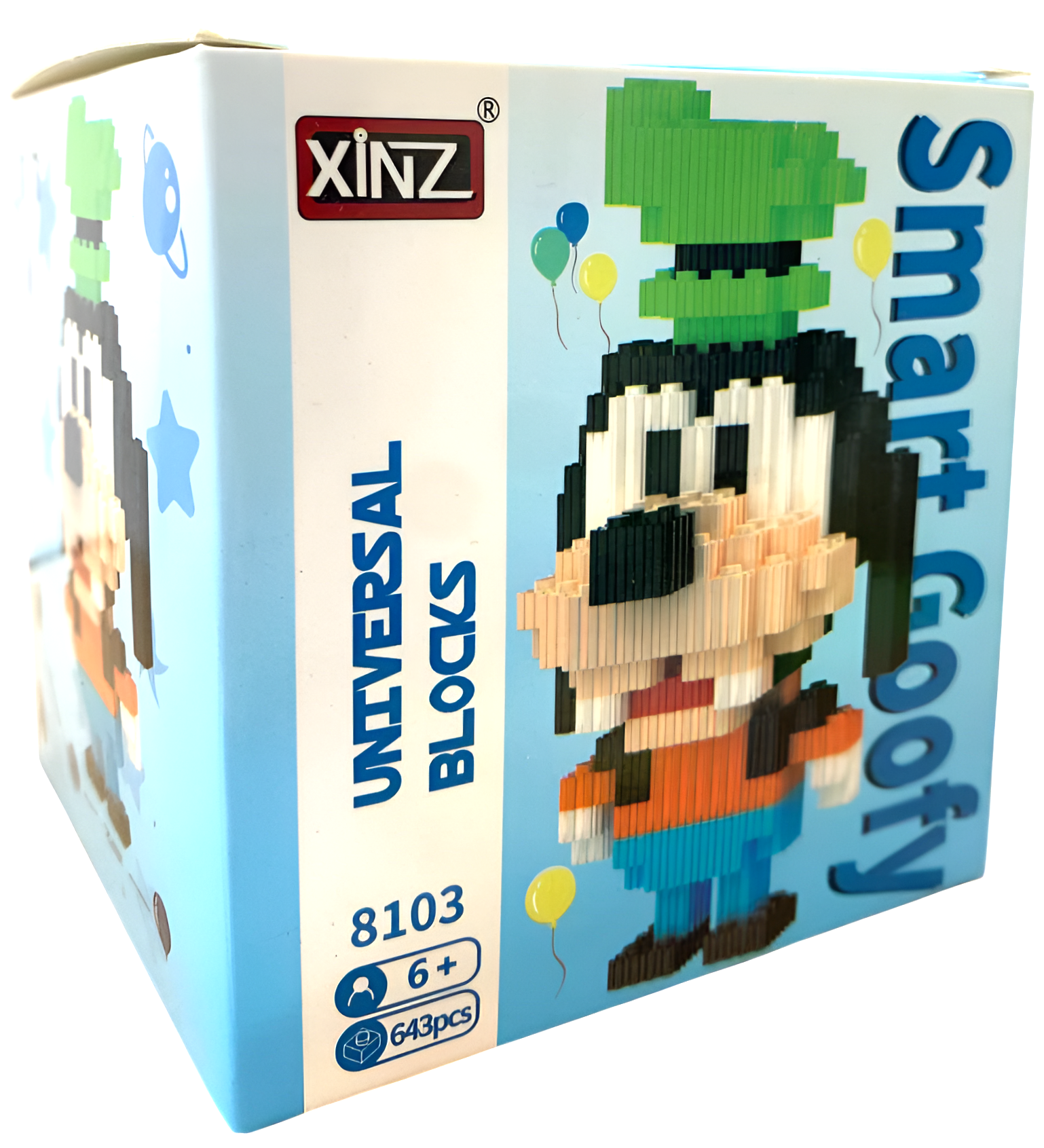 Konstruktors - Xinz. Smart Goofy, 643 detaļas