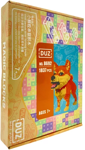 Конструктор - DUZ. Сиба-ину, 1837 деталей