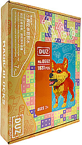 Конструктор - DUZ. Сиба-ину, 1837 деталей