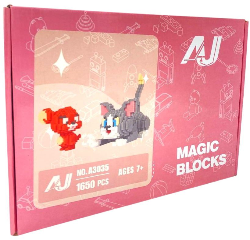 Konstruētājs - Toms un Džerijs, 1650 detaļas