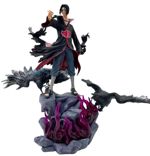 Figurine - Itachi Uchiha koos kraanadega. Naruto, 31cm
