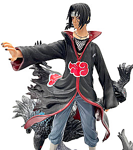 Figur - Itachi Uchiha mit Krähen. Naruto, 31cm