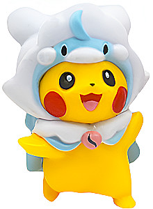 Figur - Pikachu in Pokémon-Kostümen, 5 cm, im Sortiment