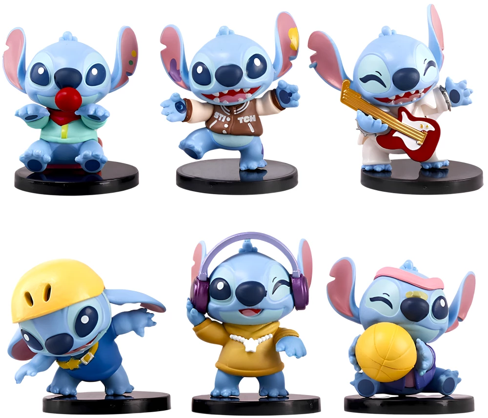 Figure - Stitch, 7cm, assorted