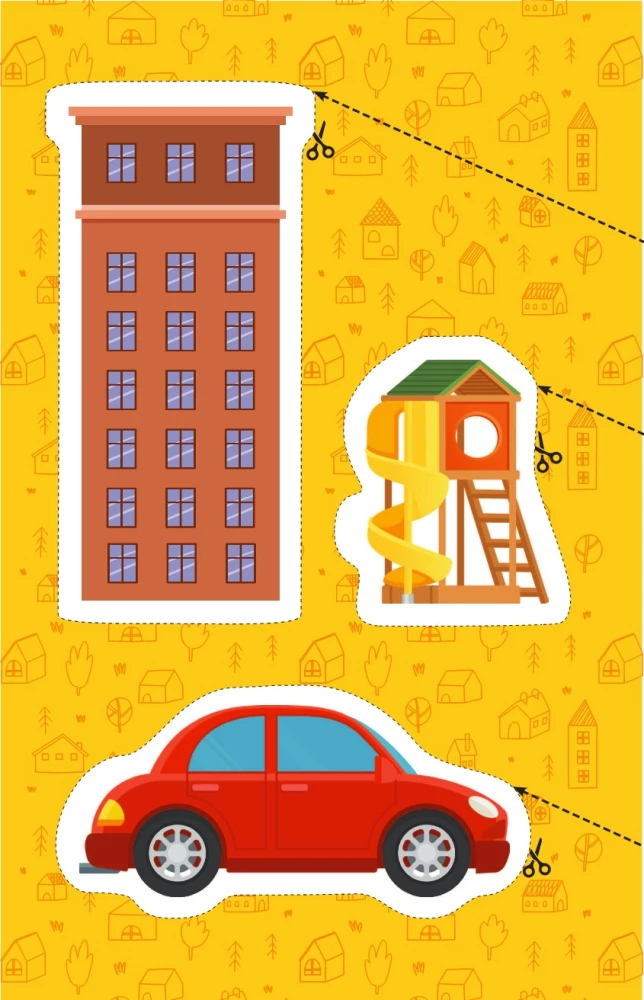 My First Cutouts. In the City