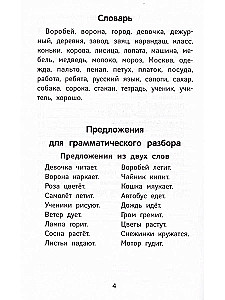 Labākie diktāti un gramatikas uzdevumi krievu valodā paaugstinātā grūtības pakāpē. 1. klase