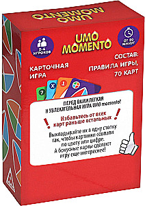 Kartenspiel - UMOmomento, 70 Karten