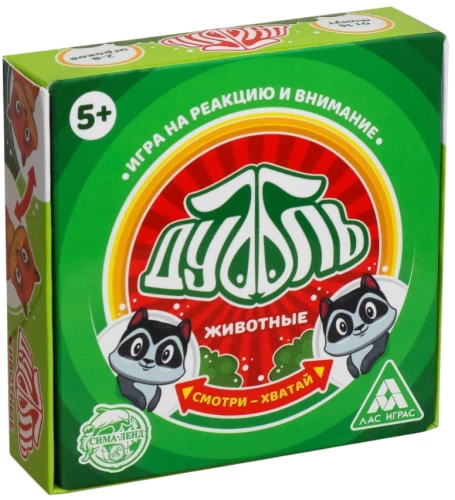 Настольная игра - Дуббль Животные