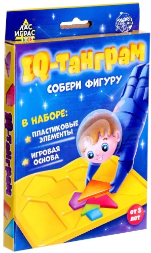 Настольная игра - IQ-танграм собери фигуру