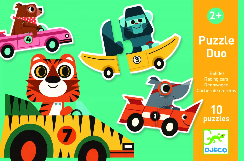 Puzzle - Racing Cars, 20 pieces