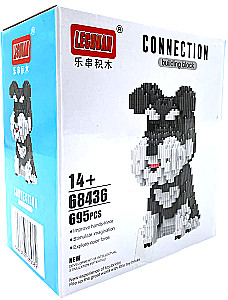 Конструктор - Lechuan. Шнауцер, 695 деталей