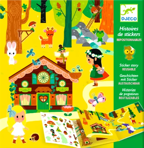 Uzlīmju komplekts - Maģiskais mežs