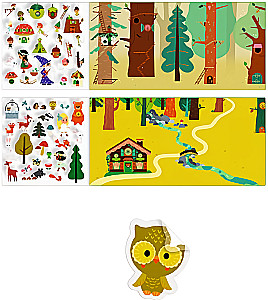 Uzlīmju komplekts - Maģiskais mežs