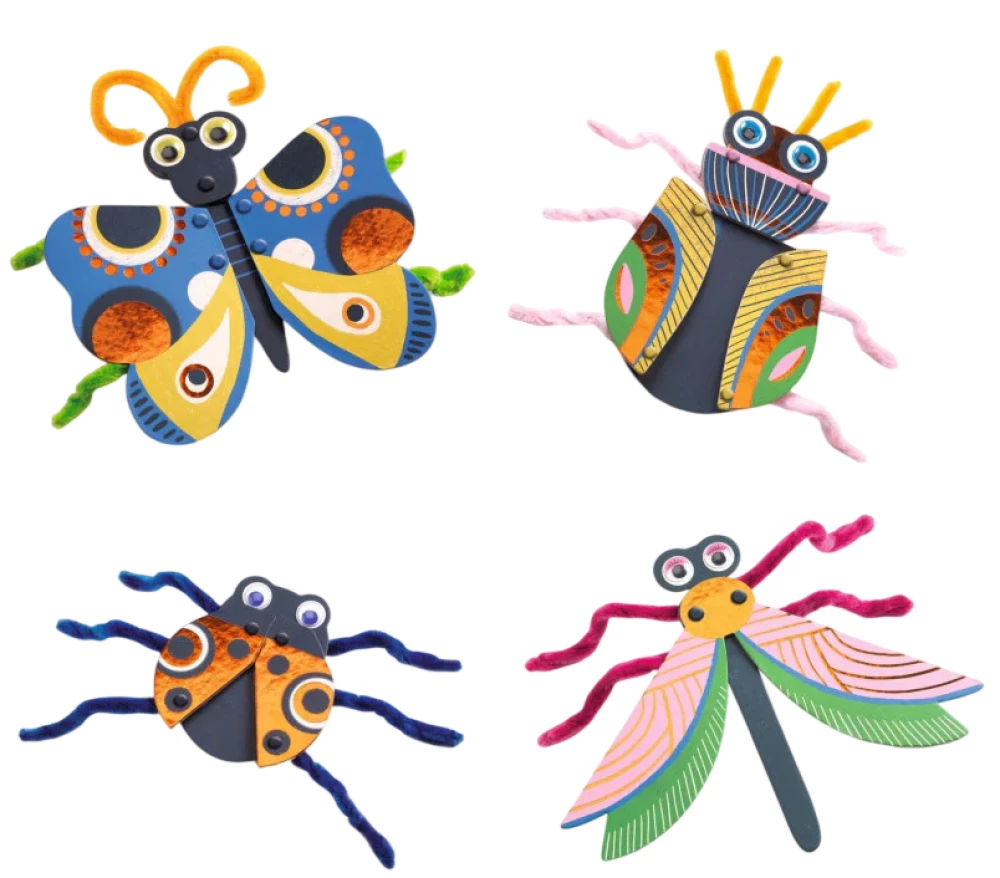 Craft Set - Wire Figures. Insects