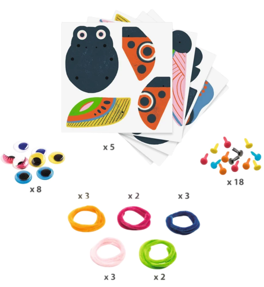 Craft Set - Wire Figures. Insects