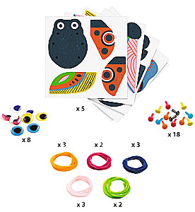 Craft Set - Wire Figures. Insects