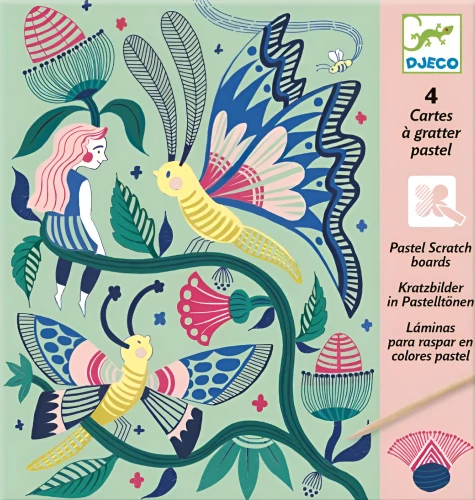 Scratch Pictures - Magical Forest