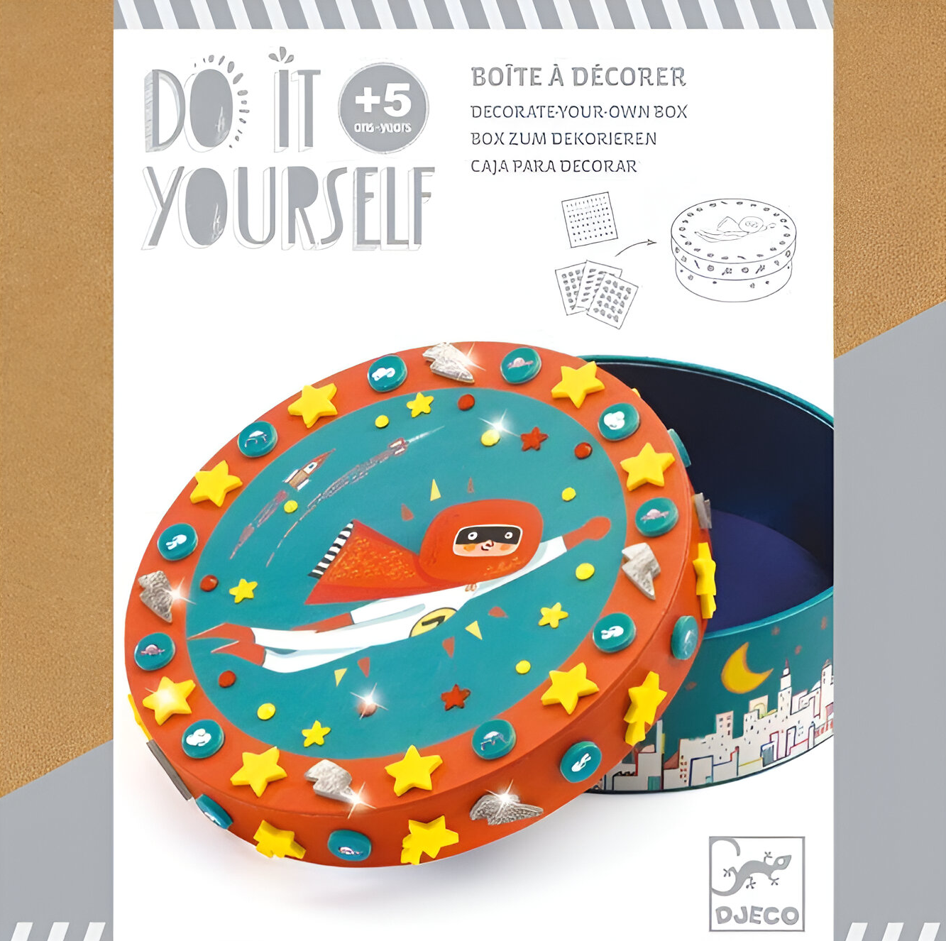 Creative Set - Jewelry Box. Superhero