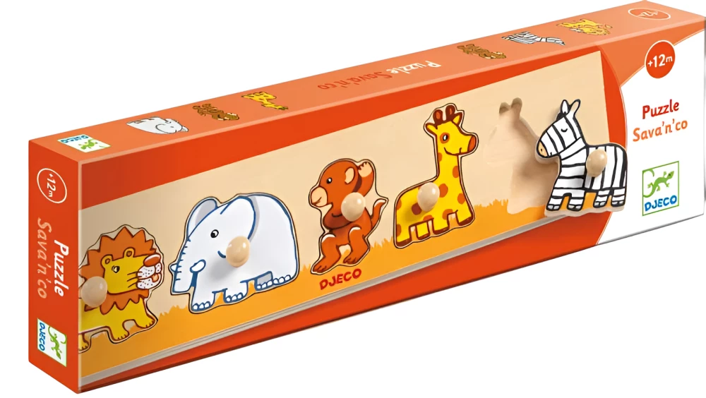 Puzle-sakārtošana - Savanna