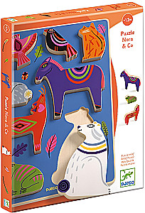 Attīstošais puzlis - Nora un draugi