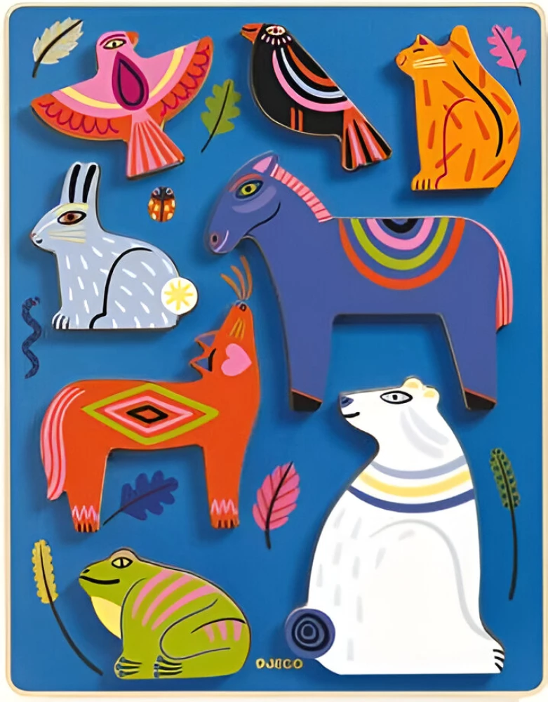 Attīstošais puzlis - Nora un draugi