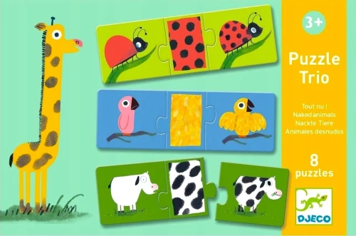 Пазл трио - Животные
