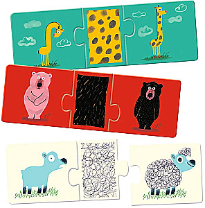 Пазл трио - Животные