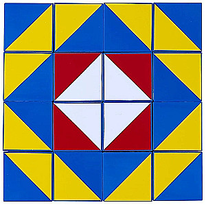 Educational Game Cubes Assemble the Pattern
