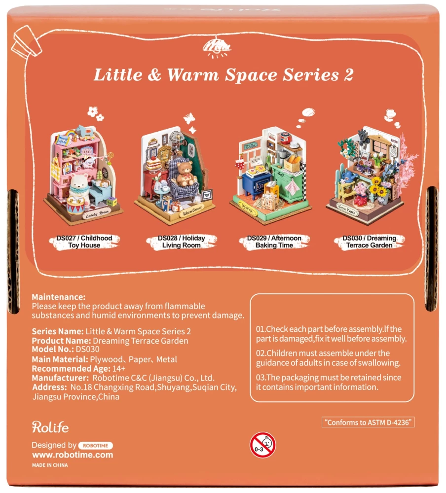 3D kokkukäiv miniatuur - Unistuste terrassiaed