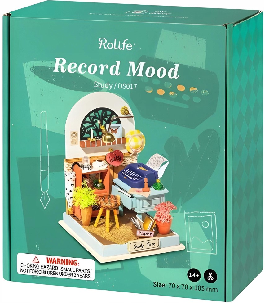 3D saliekamā miniātūra - Record mood