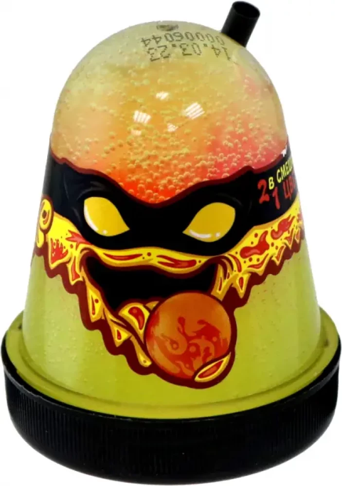 Slime Ninja 2 в 1 смешивай цвета, желтый и красный
