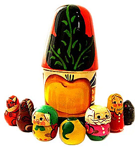 Teatr palcowy w domku Rzepki