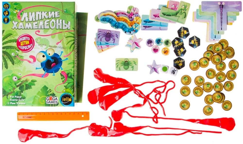 Gra planszowa - Lepką Kameleony