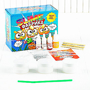 Набор для опытов и экспериментов - Слайм фабрика. Ананас
