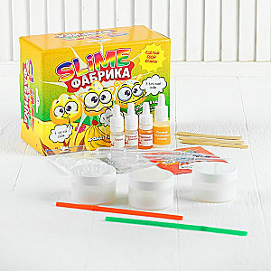 Набор для опытов и экспериментов - Слайм фабрика. Банан
