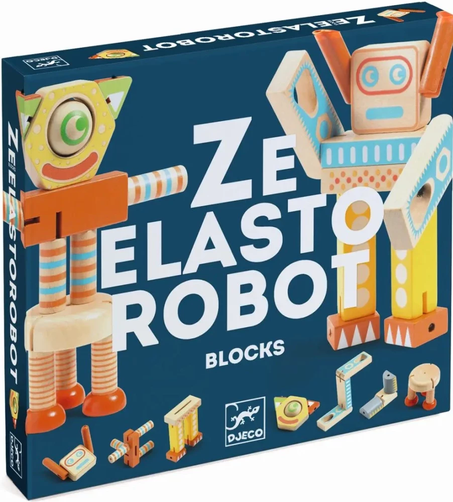 Деревянный конструктор - Роботы