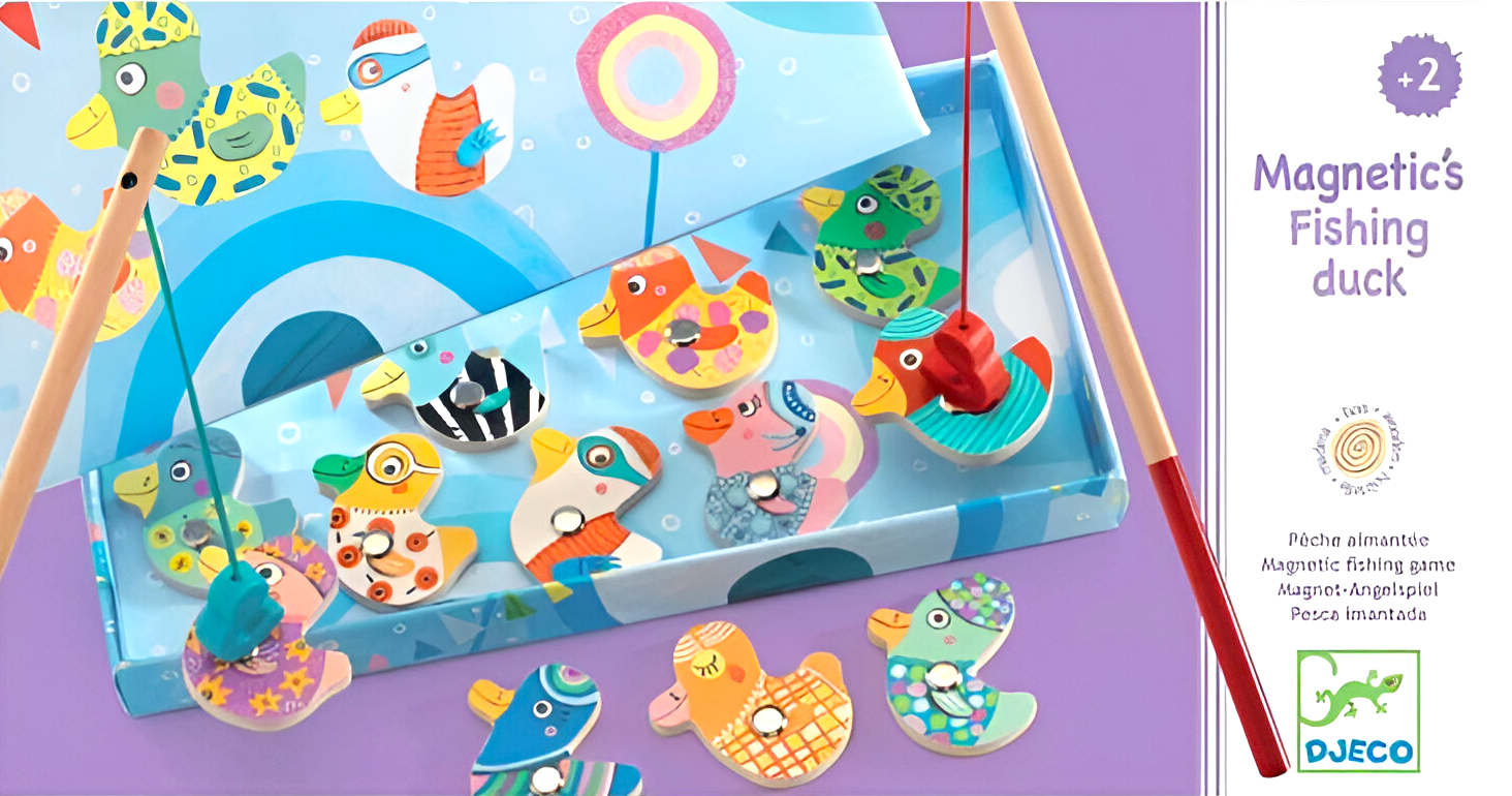 Magnētiskā spēle - Noķer pīli