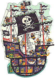 Großer Puzzle:36 - Piratenschiff